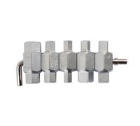 Laser 1580 Drain Plug Key Set 5pc