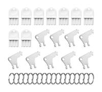 Juego de llaves para toallas de papel de 18 piezas, repuesto universal para dispensador de papel higiénico