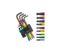 Juego de llaves pasador Torx con magnetizador 9pcs 8-40 024335