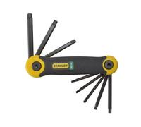 Juego de llaves TORX plegables STANLEY® - 8 piezas (TX9-TX40)