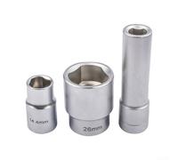 Juego de llaves triangulares para armario eléctrico y contador de agua | Juego de 3 piezas, 14,4 mm/26 mm/1/2 pulgadas, para bombas de inyección, metal duro, inoxidable