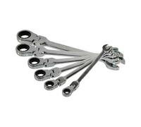 Juego de llaves trinquete - 8 a 19 mm - 6 piezas