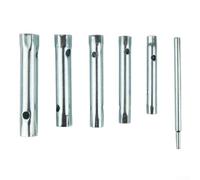 Juego de llaves tubulares de caja, kit de herramientas de llave tubular métrica de 6 piezas con barra de torsión para reparación de automóviles y mantenimiento de fontanería