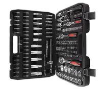 Juego de llaves Vaso 171 Uds Juego Llaves Tubo 1/4 3/8 1/2 Llave Trinquete Puntas Destornillador Herramienta Mano Herramienta De Reparación De Automóviles Llave De Trinquete