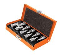 Juego de llaves vaso Torx, cuadro 3/8" - 10 piezas