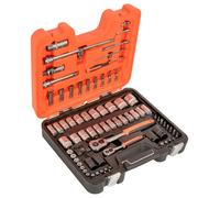 Juego De Llaves Y Enchufes De 1/4" Y 1/2" Con Accion Cuadrada - S800