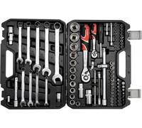 Juego de llaves YATO 82elem. 1/2"/1/4" 12691