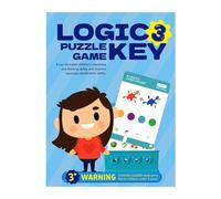 Juego de lógica y puzzle con llaves Juguete Educativo de para Aprender y | Llave Lógica de Juguete para Niños Preescolar Aula Educación en Casa Desarrollo Cerebral y Motricidad