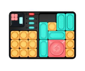 Juego De Lógica Y Rompecabezass: Unidad Portátil Para Ejercitar La Mente, Sistemas De Consola Con Deslizamiento, Dispositivo Para Pensars | Herramienta Para Desarrollar La Concentración Mental, Prácti
