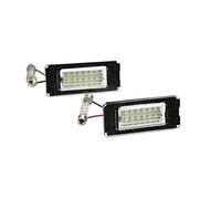 Juego de luces de matrícula LED a medida compatible con Mini One/Cooper/S/Cabrio/Coupe/Roadster R56/R57/R58/R59 2006-2014