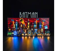 Juego de luces de versión actualizada compatible con Lego Batman: The Animated Series Gotham City (no modelo), juego de iluminación LED para 76271 Batman: The Animated Series Gotham City Juguetes