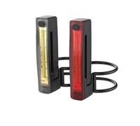 Juego de luces delantera y trasera para bicicleta Knog Plus