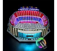 Juego de luces GC para Lego Camp NOU - FC Barcelona 10284 (kit Lego no incluido) (mando a distancia)