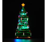 Juego de luces LED compatible con árbol de Navidad Lego 40573 (no modelo), juego de iluminación LED para árbol de Navidad, juguete creativo - Versión estándar