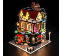 Juego de luces LED compatible con Lego 10350 Tudor Corner (no modelo), juego de iluminación decorativa compatible con Lego Tudor Corner juguete creativo