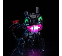 Juego de luces LED compatible con Lego 10375 How to Train Your Dragon: Toothless (no modelo), juego de iluminación decorativa compatible con Lego How to Train Your Dragon: Toothless Creative Toys