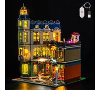 Juego de luces LED compatible con Lego 11371 Shopping Street (no modelo), juego de iluminación decorativa compatible con Lego Shopping Street bloques de construcción modelo