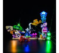 Juego de luces LED compatible con Lego 31158 Animales marinos (modelo no incluido)