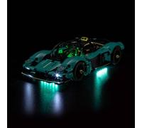 Juego de luces LED compatible con Lego 42208 Aston Martin Valkyrie (no modelo), juego de iluminación decorativa compatible con Lego Aston Martin Valkyrie juguete creativo