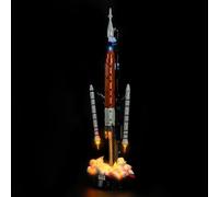 Juego de luces LED compatible con Lego 42221 NASA Artemis Space Launch System Rocket (no modelo), juego de iluminación decorativa compatible con Lego NASA Artemis Space Launch System Rocket