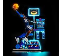 Juego de luces LED compatible con Lego 43010 Nike Slam Dunk (no modelo), juego de iluminación decorativa compatible con Lego Nike Slam Dunk juguete creativo