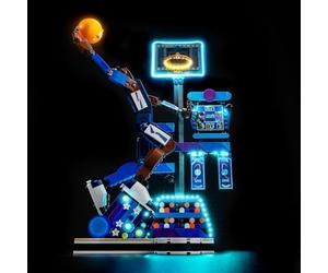 Juego de luces LED compatible con Lego 43010 Nike Slam Dunk (no modelo), juego de iluminación decorativa compatible con Lego Nike Slam Dunk juguete creativo