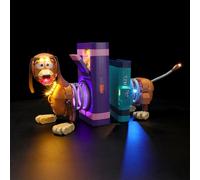 Juego de luces LED compatible con Lego 43301 Toy Story Slinky Dog sujetalibros, kit de luz para modelo de bloques de construcción Lego 43301, no incluye el juego de modelo