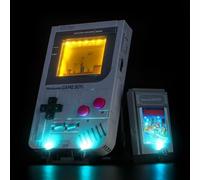 Juego de luces LED compatible con Lego 72046 Game Boy (no modelo), juego de iluminación decorativa compatible con Lego Game Boy modelo de bloques de construcción