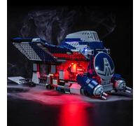 Juego de luces LED compatible con Lego 75435 Battle of Felucia Separatist MTT (no modelo), juego de iluminación decorativa compatible con Lego Battle of Felucia Separatist MTT Juguete creativo