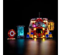 Juego de luces LED compatible con Lego 75637 Buggy The Clown's Circus Tent (no modelo), juego de iluminación de decoración compatible con Lego Buggy The Clown's Circus Tent Creative Toy