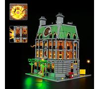 Juego de luces LED compatible con Lego 76218 Marvel Sanctum Sanctorum Building Set with Doctor Strange, Kit de luz para Sanctum Sanctorum Creativo Decoración Luz (no modelo)