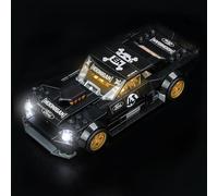 Juego de luces LED compatible con Lego 77262 Ken Block's '65 Ford Mustang Hoonicorn V1 (no modelo), juego de iluminación decorativa compatible con bloques de construcción Lego 77262 modelo