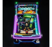 Juego de luces LED compatible con Lego Arcade Pinball Machine (no modelo) | Juego de iluminación decorativa compatible con Lego 11374 Arcade Pinball Machine, fácil montaje