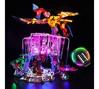 Juego de luces LED compatible con Lego Avatar Toruk Makto y el árbol de las almas, juego de iluminación decorativa con mando a distancia para 75574 Avatar Toruk Makto y el árbol de las almas (no