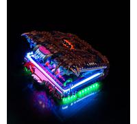 Juego de luces LED compatible con Lego Chomping Monster Book of Monsters 76449 (no modelo), juego de iluminación decorativa compatible con Lego Chomping Monster Book of Monsters, juguete creativo