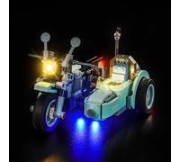 Juego de luces LED compatible con Lego Hagrid & Harry 's Motorcycle Ride 76443 (no modelo), juego de iluminación decorativa compatible con juguetes creativos de Lego Hagrid & Harry