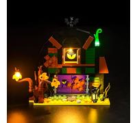 Juego de luces LED compatible con Lego Halloween Barn (no modelo), juego de iluminación decorativa compatible con 40721 Halloween Barn juguete creativo