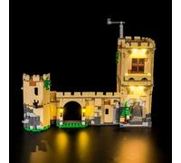 Juego de luces LED compatible con Lego Hogwarts Castle: Flying Lessons (no modelo), juego de iluminación decorativa compatible con Lego 76447 Hogwarts Castle: Flying Lessons Creative Toys
