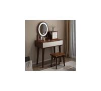 Juego de luces LED con espejo y ol para dormitorio, mesa de maquillaje para decoración del hogar, estadística de maquillaje perfecta para mujeres