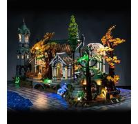 Juego de luces LED para Lego 10316 The Lord of The Rings Rivendell (solo luces, no modelos de Lego), juego de iluminación decorativa para The Lord of The Rings Rivendell Creativa Luz decorativa