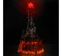 Juego de luces LED para Lego 10333 The Lord of the Rings: Barad-dûr, juego de iluminación decorativa para Lego juguete creativo versión estándar