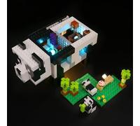 Juego de luces LED para Lego 21245 Minecraft, juego de decoración DIY para Lego The Panda Haven, luces creativas de juguete (no incluye modelo de Lego, solo iluminación)