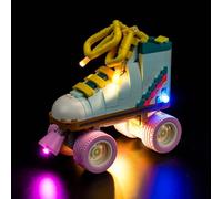 Juego de luces LED para Lego 31148 Retro Roller Skate (no Lego), juego de iluminación decorativa para Lego Creator 3 en 1, juguete creativo