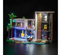 Juego de luces LED para Lego 31153 Modern House, juego de iluminación decorativa para Lego Modern House Juguetes creativos