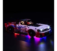 Juego de Luces LED para Lego 42153 Technic Nascar Next Gen Chevrolet Camaro ZL1 Modelo de Coche (no Modelo Lego), Kit de iluminación Decorativa para Lego Nascar Chevrolet Camaro Juguete Creativo