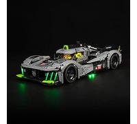 Juego de luces LED para Lego 42156 Technic Peugeot 9X8 24H Le Mans Hybrid Hypercar (no modelo de Lego), versión actualizada, juego de iluminación decorativa para Lego Le Mans Hybrid Hypercar Juguetes