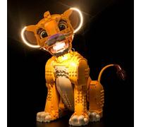 Juego de luces LED para Lego 43247 Disney Simba, el joven Rey León, juego de iluminación decorativa para Lego Young Simba el Rey León, juguete creativo - Versión estándar