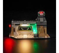 Juego de luces LED para Lego 75386 Paz Vizsla y Moff Gideon Battle (no Lego), juego de iluminación decorativa para Lego The Mandalorian Duell entre Paz Vizsla y Moff Gideon Juguetes creativos