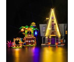 Juego de Luces LED para Lego 75583 Minions and Gru's Family Mansion - Iluminación Decorativa para Juguetes Creativos (No Incluye Lego)