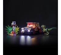 Juego de luces LED para Lego 76958 Dilophosaurus Ambush - Regalo Creativo para el 30 Aniversario de Jurassic Park
